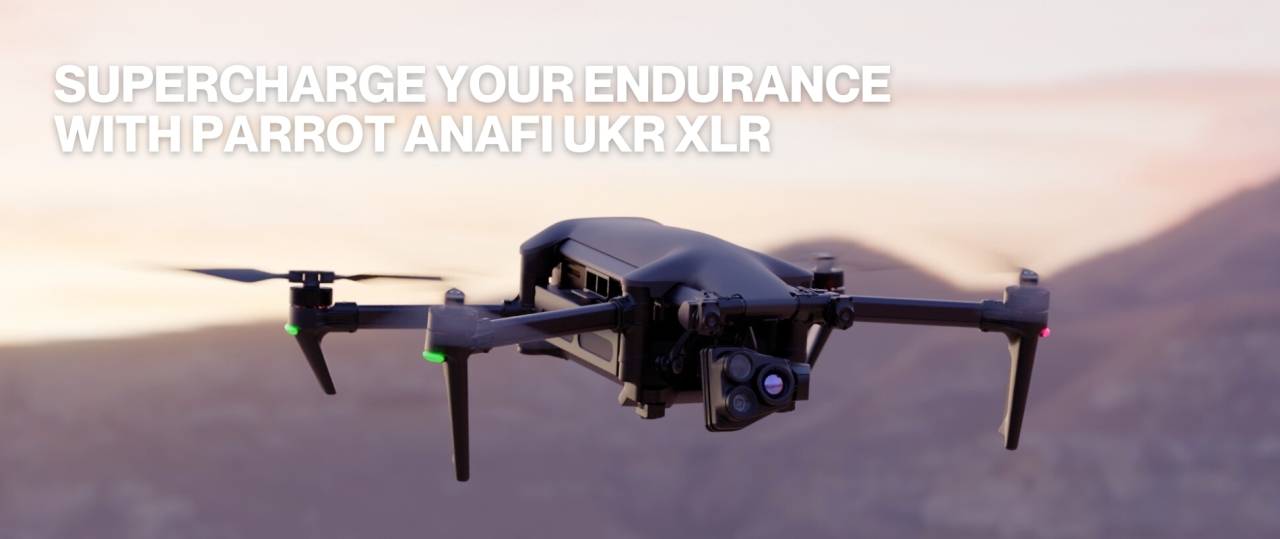 Supercharge your autonomy with Parrot ANAFI UKR XLR | Parrot